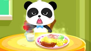 baby panda pretends to catch a cold | kids baby cartoon| kids songs