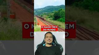 GIGANTESCO!!!A força do maior trem do mundo no Brasil! 🚆🇧🇷