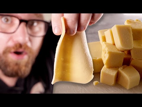 You Can Make a Fermented VEGAN CHEESE in 20 MINUTES - Flavored Burmese Tofu