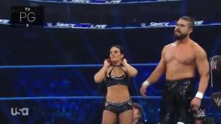 WWE RAW 2019.JOHN CENA&BECKY LYNCH VS CIEN ALMAS