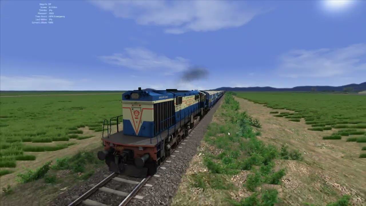 Nagaland Express | Railworks | Indian Railway Train simulator 2022 | AK Trains addons