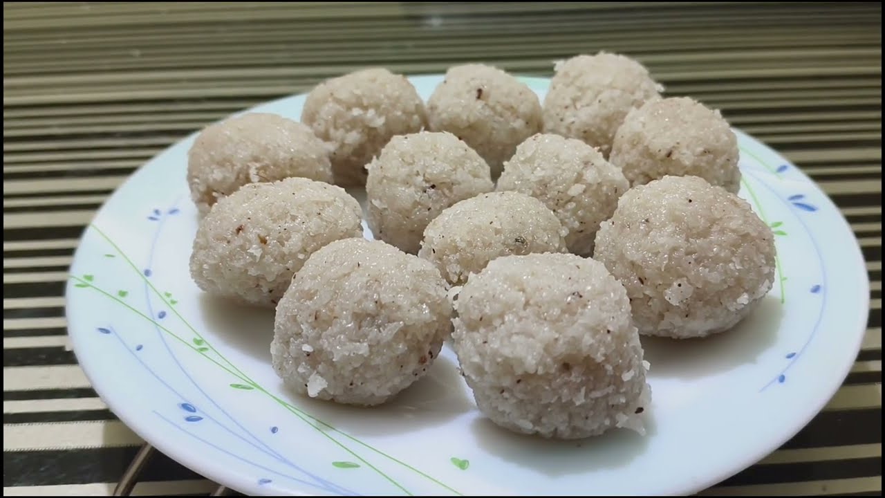 3 Ingredients Narkel Naru | Quick & Tasty Coconut Ladoo  l #umabhattacharjeevlogs l