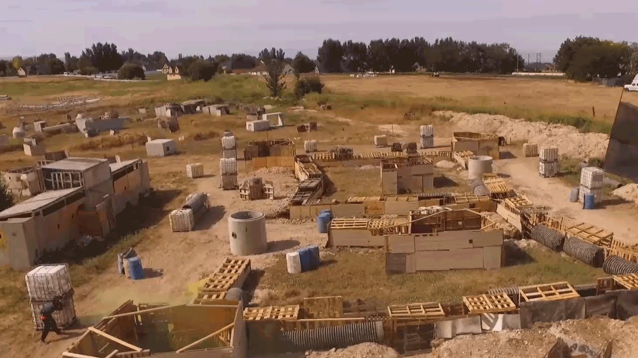 Paintball Tunnel Fields Boise Idaho YouTube