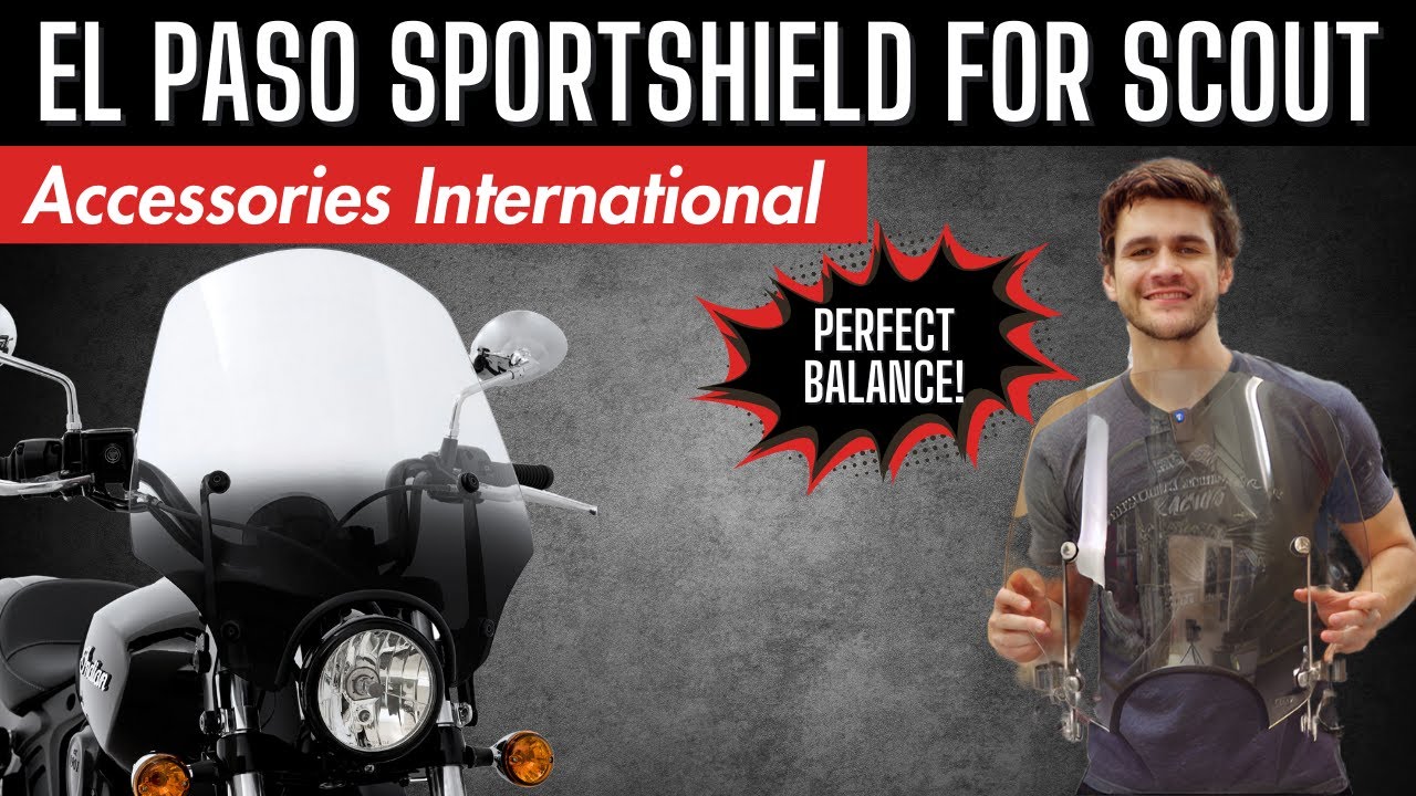 Memphis Shades El Paso Sportshield for Indian Scout/Sixty (15-24) (MEP5239) | Product Overview