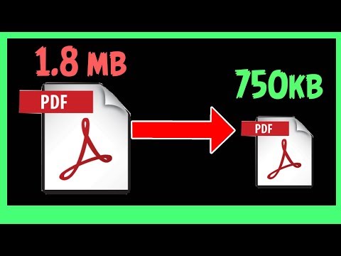 Vídeo: Como diminuir o tamanho do arquivo pdf?