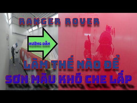 Video SƠN Ô TÔ - CÁCH SƠN MÀU KHÓ CHE LẤP - RANGER ROVER - youtube