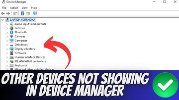 Hoe u het probleem kunt oplossen dat andere apparaten niet worden weergegeven in Apparaatbeheer -...