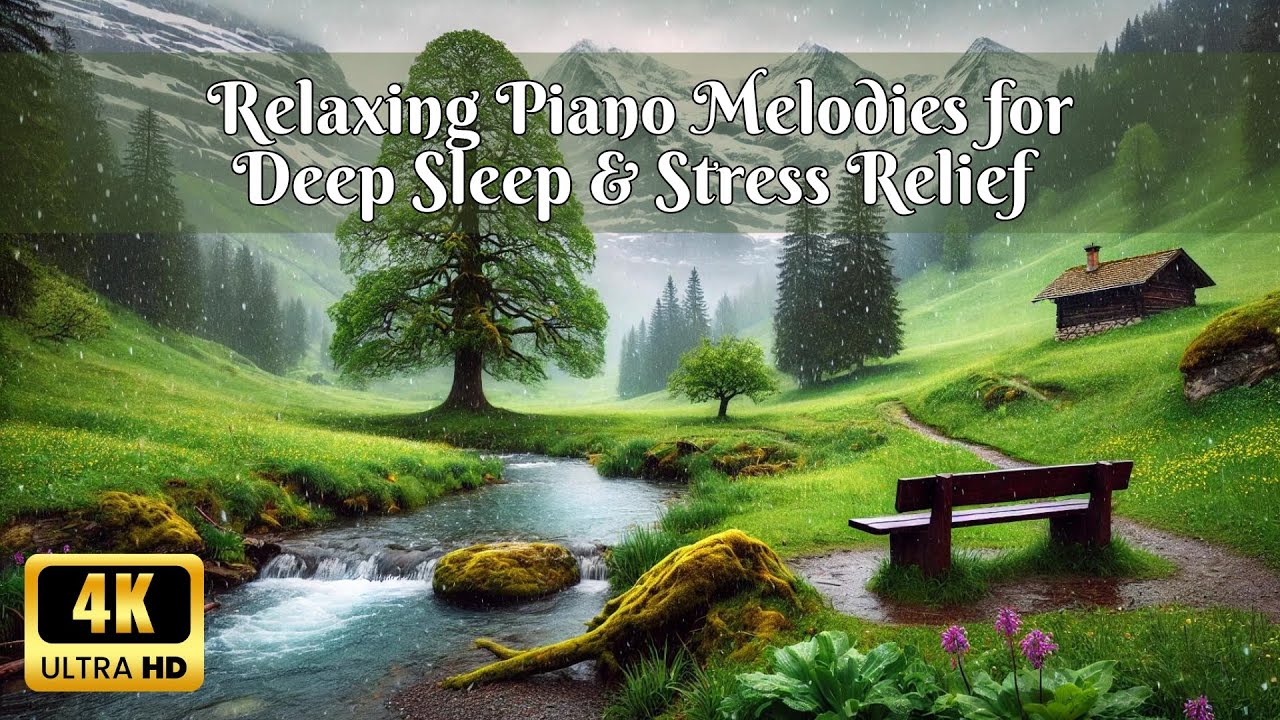 Relaxing Piano Melodies for Deep Sleep & Stress Relief | Calm Music for ...