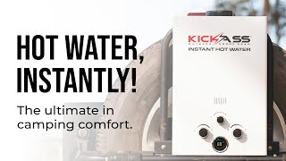 Kickass Instant Camping GAS Hot Water System