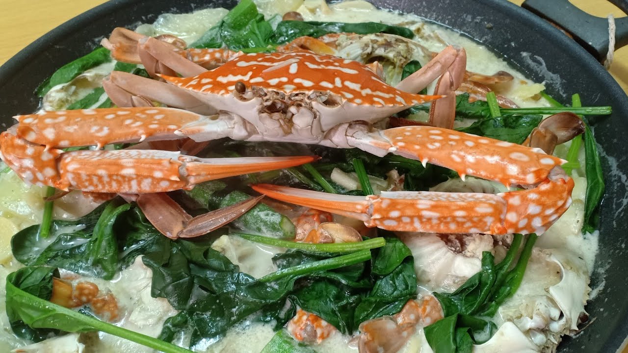 GANITO MAGLUTO NG BAMBOO SHOOTS SA GATA WITH CRABS LABONG RECIPE