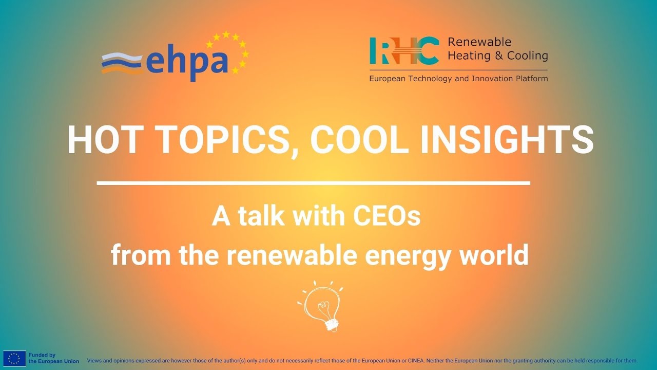 Hot Topics, Cool Insights: A talk with CEOs from the renewable energy world
