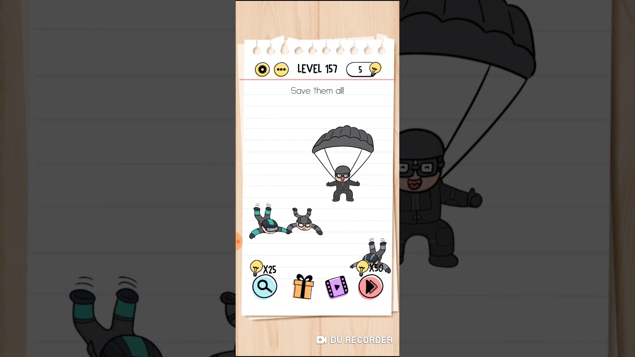 Brain Test Level 157 Walkthrough