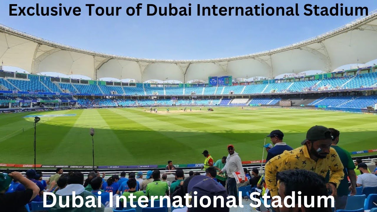 Inside Dubai's International Stadium: The Ultimate Tour | Pak vs Ind The Ultimate Cricket Experience