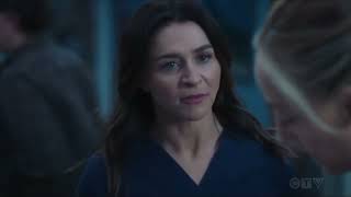 Amelia and Teddy | Grey's Anatomy season 22x01 | scene 2