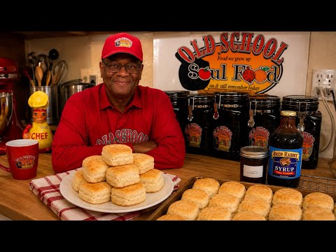 The Exact Way & Ingredients That My Mom Made Her Biscuits/OLD SCHOOL BISCUITS & BRER RABBIT SYRUP 