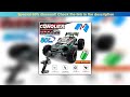 Slide Super Brushless 80KM or 50KM/H 4WD RC Car With LED Remote Control Cars High Speed Drift Racin
