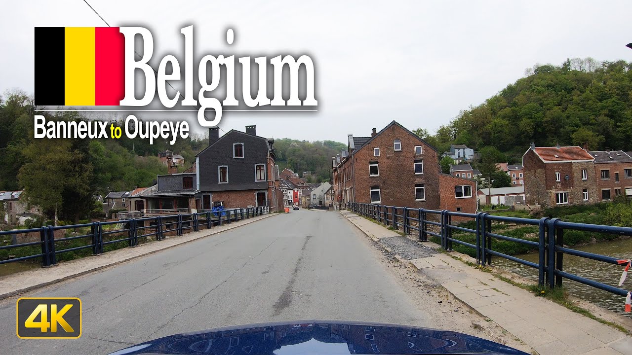 Driving across the Belgian Countryside 🇧🇪 from Banneux to Oupeye in Belgium