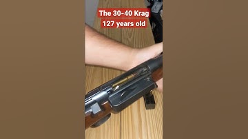 Loading the Weirdest Rifle Magazine! The U.S. Krag Jorgensen Rifle in 30-40.