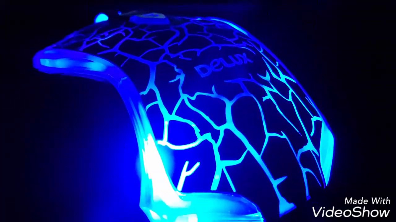 Mouse gamer Delux m556