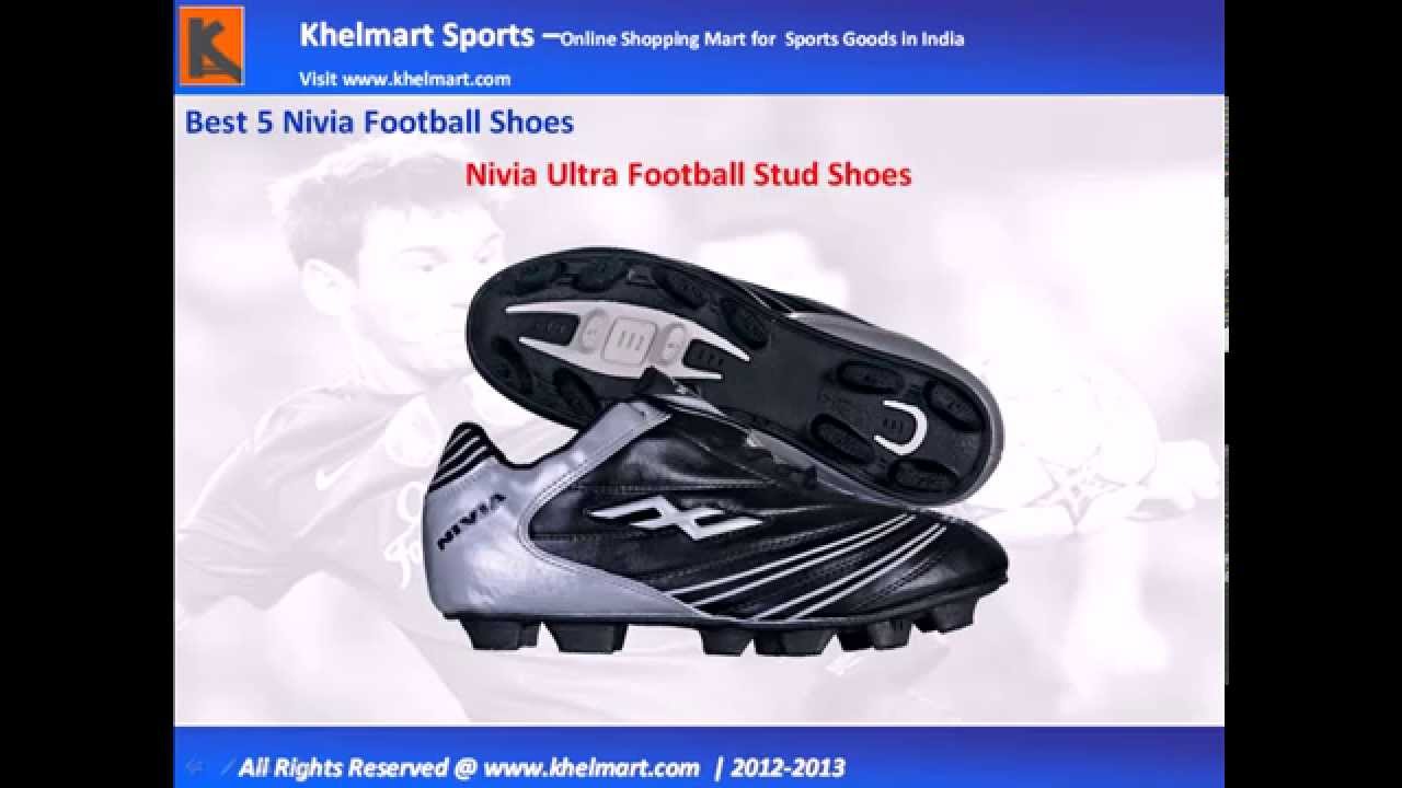 top 1 nivia football shoes