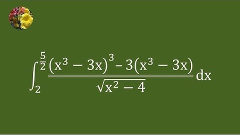 2022 MIT Integration Bee, semi final # 1 problem # 4