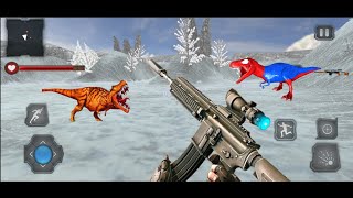 Real Dino Hunter Zoo Games 3D - Offline Shooting Games - New Dinosaur Games 2022 - Android Gameplay screenshot 4