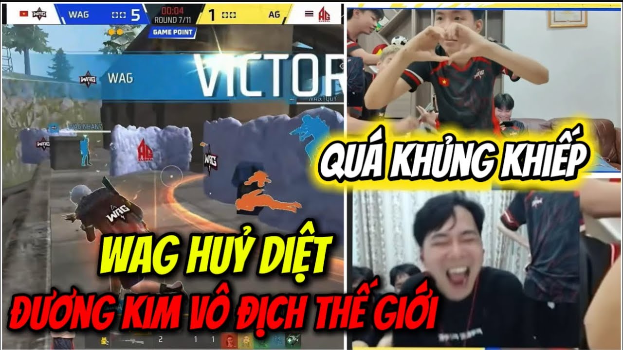 NHÀ VUA TRỞ LẠI, WAG HUỶ DIỆT ĐƯƠNG KIM VÔ ĐỊCH THẾ GIỚI CHẾ ĐỘ TỬ CHIẾN.