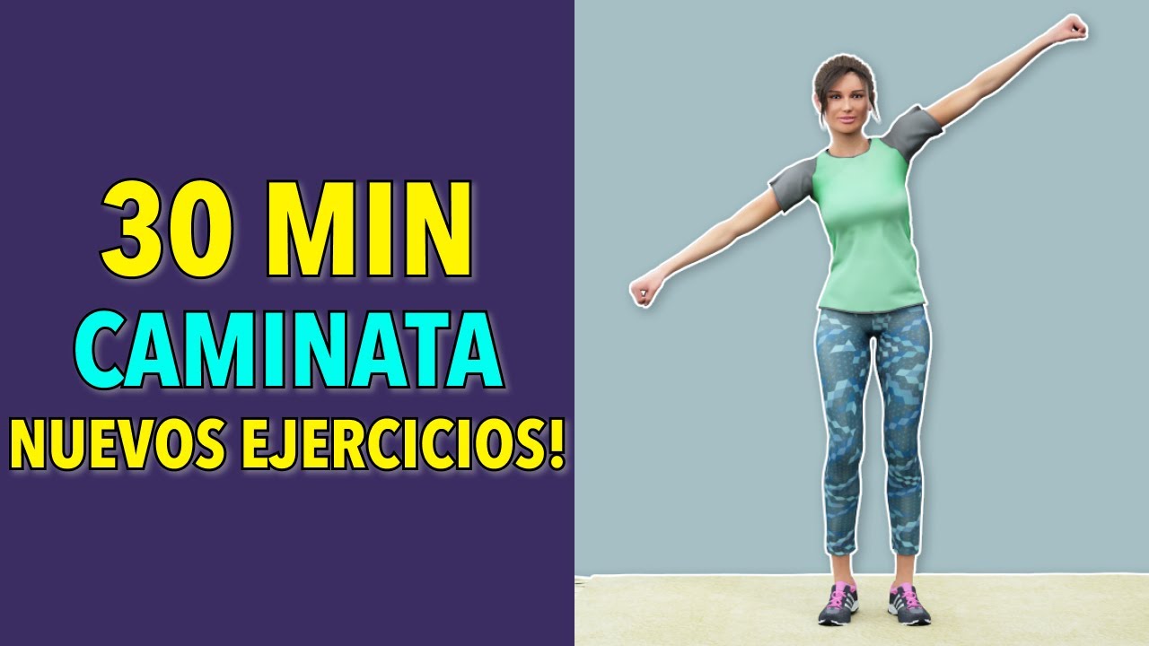 30 Minutos de Ejercicios de Caminata en Casa Para Pérdida de Peso