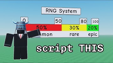 How to script RNG Systems | Roblox Studio Tutorial