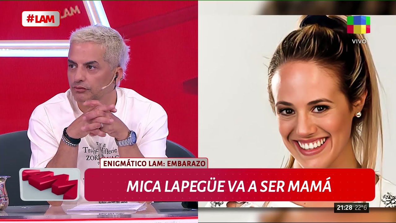 👶 MICA LAPEGÜE VA A SER MAMÁ