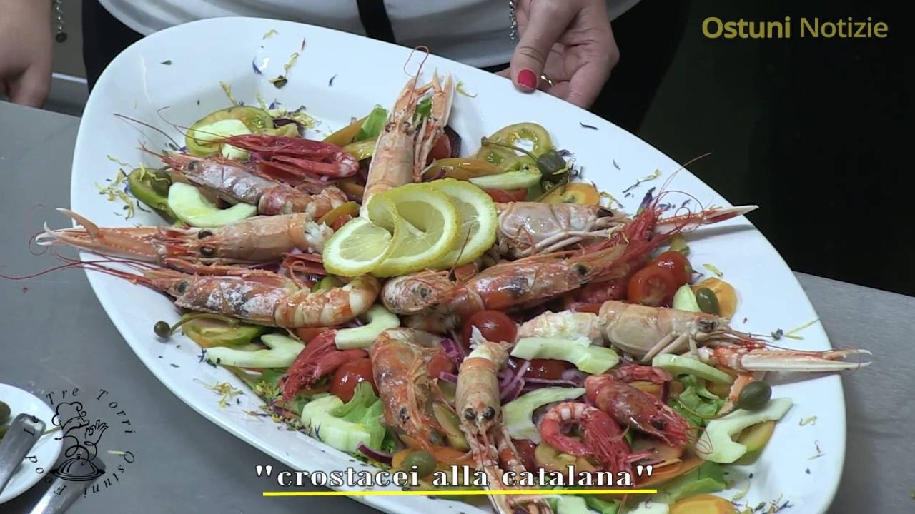 Ostuni Food – Le Tre Torri: “Crostacei alla Catalana” (sesta puntata) -  YouTube