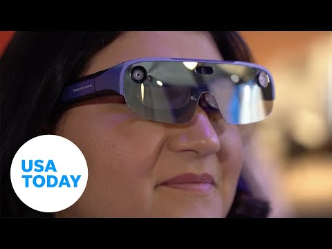 AR glasses and app help deaf and hearing-impaired people 'to see' | USA TODAY