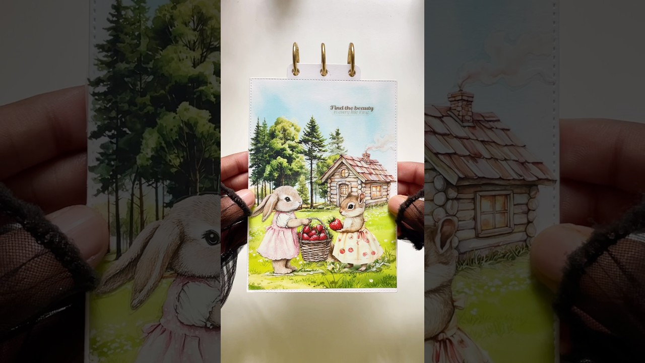 ഒരു cute sceneric journal ചെയ്താലോ ❤️