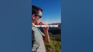 Emergency Signals: The Art of Whistles and Flashlights