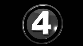 Chrome 10 second count down 3D 1 - free to use