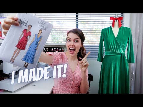 Video: How To Sew A Velor Dress