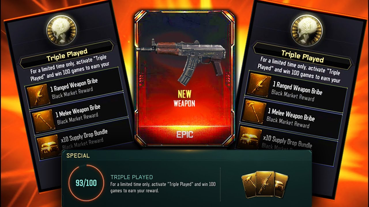 UNLOCKING 🔓 2 TRIPLE PLAYED CONTRACTS! UNLOCKING FREE DLC WEAPONS IN BLACK OPS 3!