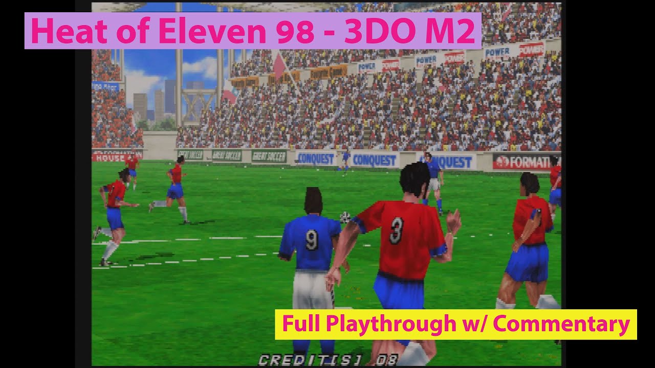 Heat of Eleven 98 w/ Commentary - 3DO M2 -  Video Game Esoterica - Ep 13.1