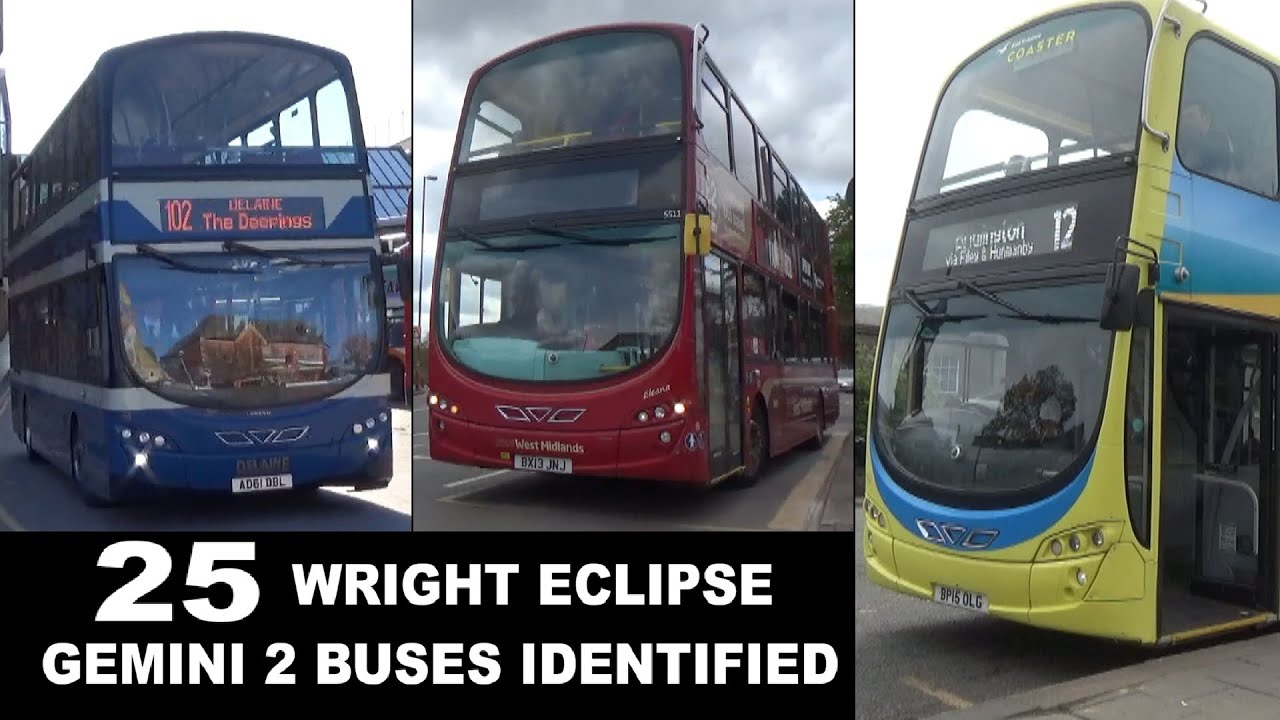 Bus X25: Wright Eclipse Gemini 2 (produced 2008-2018)