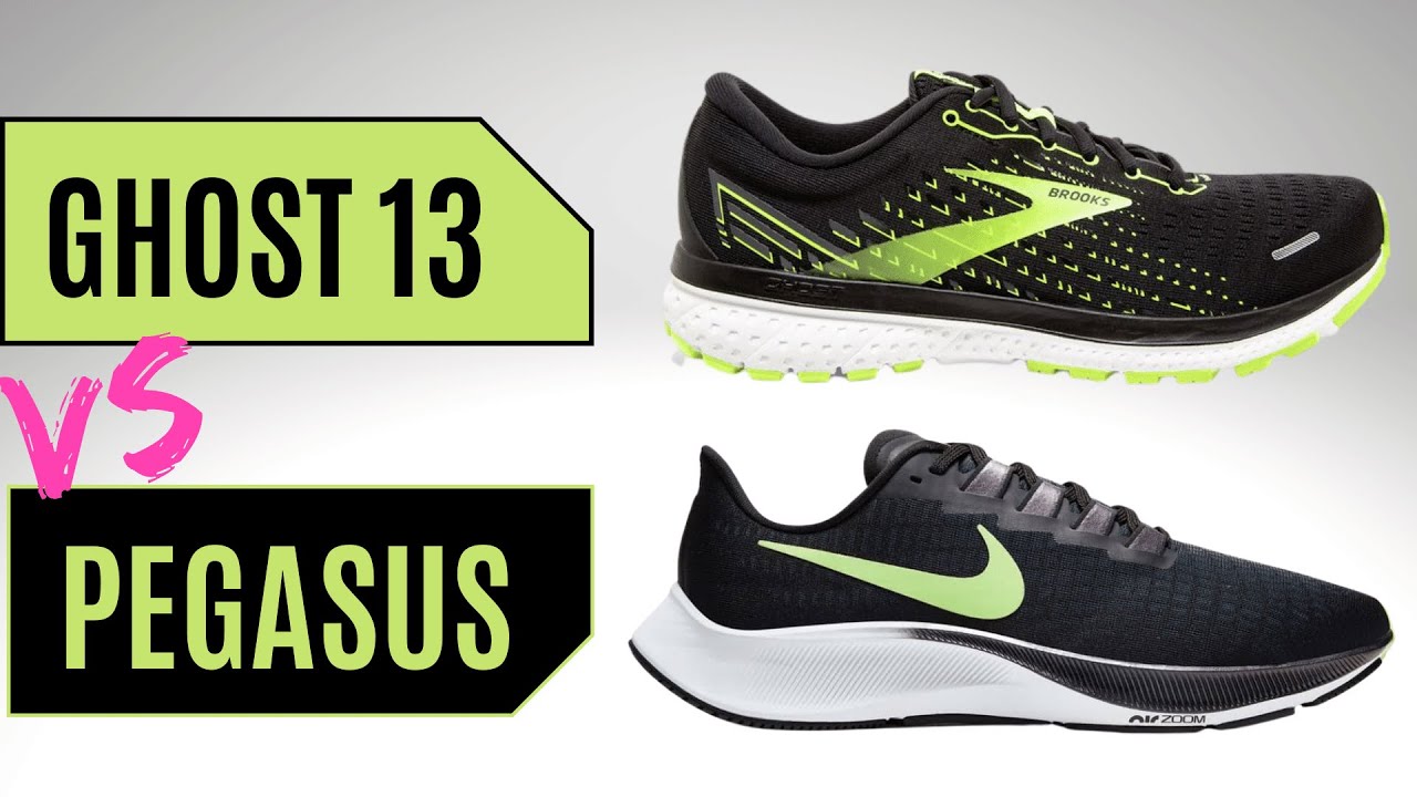 nike pegasus 36 vs brooks ghost 12