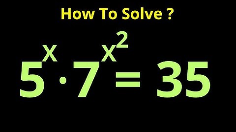 Math Olympiad | A Nice Exponential Problem | How To Solve For "X" In This Problem | Quick Trick