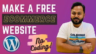 How to Make an eCommerce Website using WordPress Free  WooCommerce Tutorial