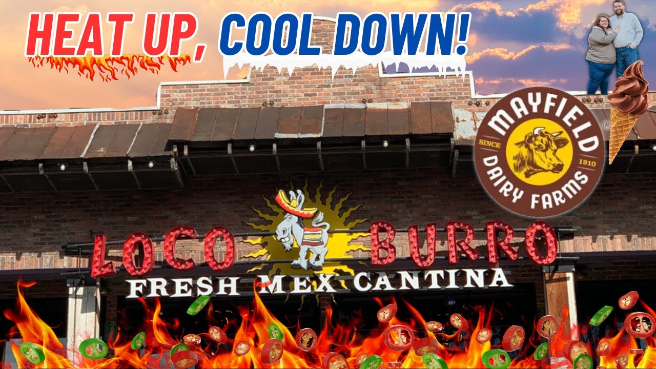 The Loco Burro & Mayfield Ice Cream REVIEW Gatlinburg Tennessee 2024