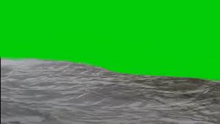 Green screen // air sungai
