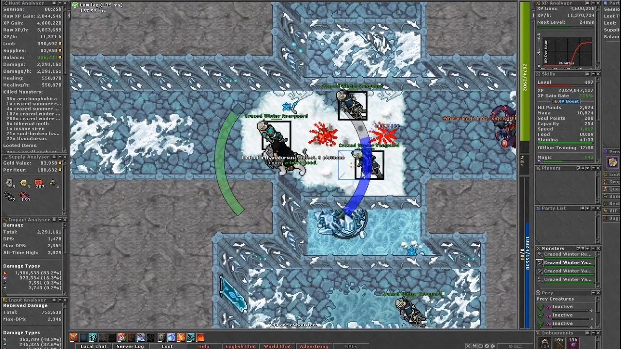 Dream Labyrinth (ice) ~ SOLO MS 497 ~ 4.8kk raw xp/h - YouTube