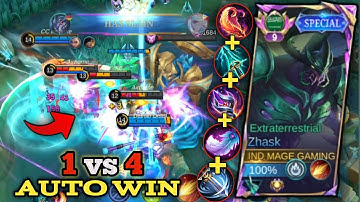 ZHASK NEW AUTO WIN BUILD !! UNKILLABLE ZHASK GAMEPLAY !! ZHASK BEST BUILD 2025