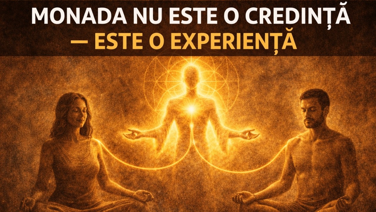 Monada nu este o credință — este o experiență