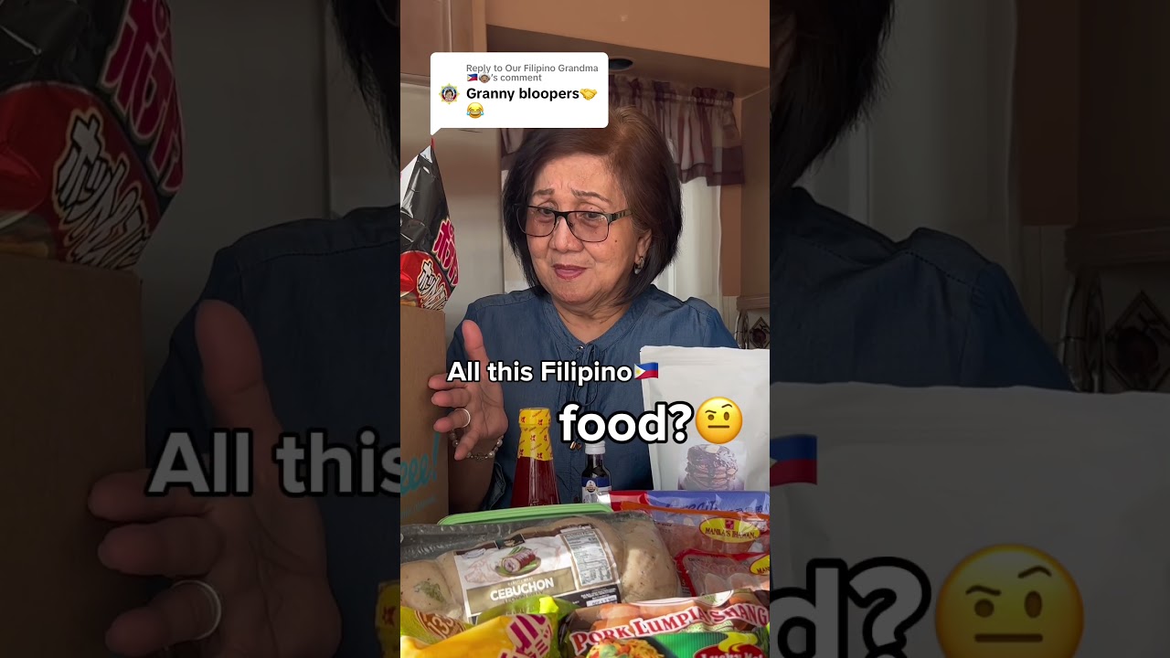 U Bae Pick Up Line Fails & Bloopers! Filipino American History Month Fun #GrannyBloopers #Shorts