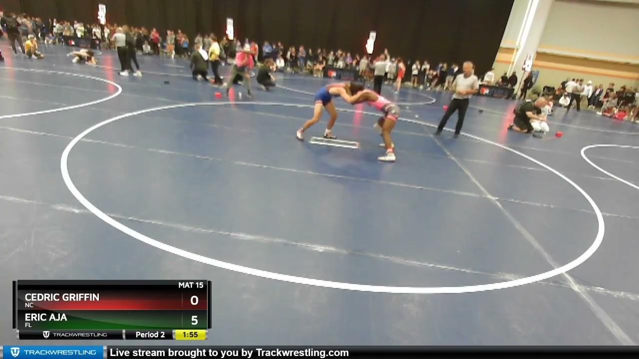 145 Lbs Champ. Round 1 - Eric Aja, FL Vs Cedric Griffin, NC A1a8