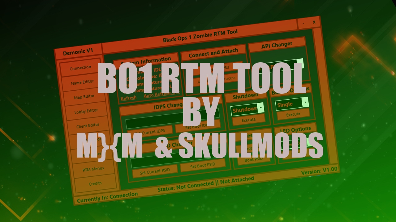 The Beast BO1 RTM Tool Demonic Tool